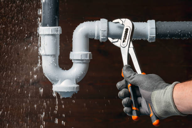 Professional Water Line Repair technician working in Amarillo, TX